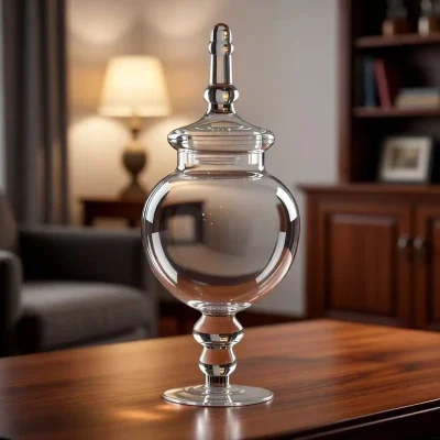 Clear Glass Cylinder Vase